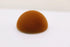 Brown Flocked Round Puppet Nose - 40mm - FurriFingers